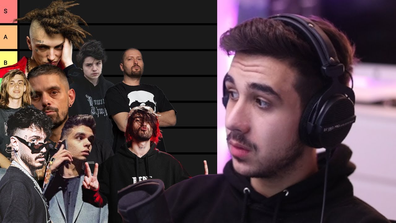 TIERLIST-UL MEU DE ARTISTI RAP/TRAP 2023