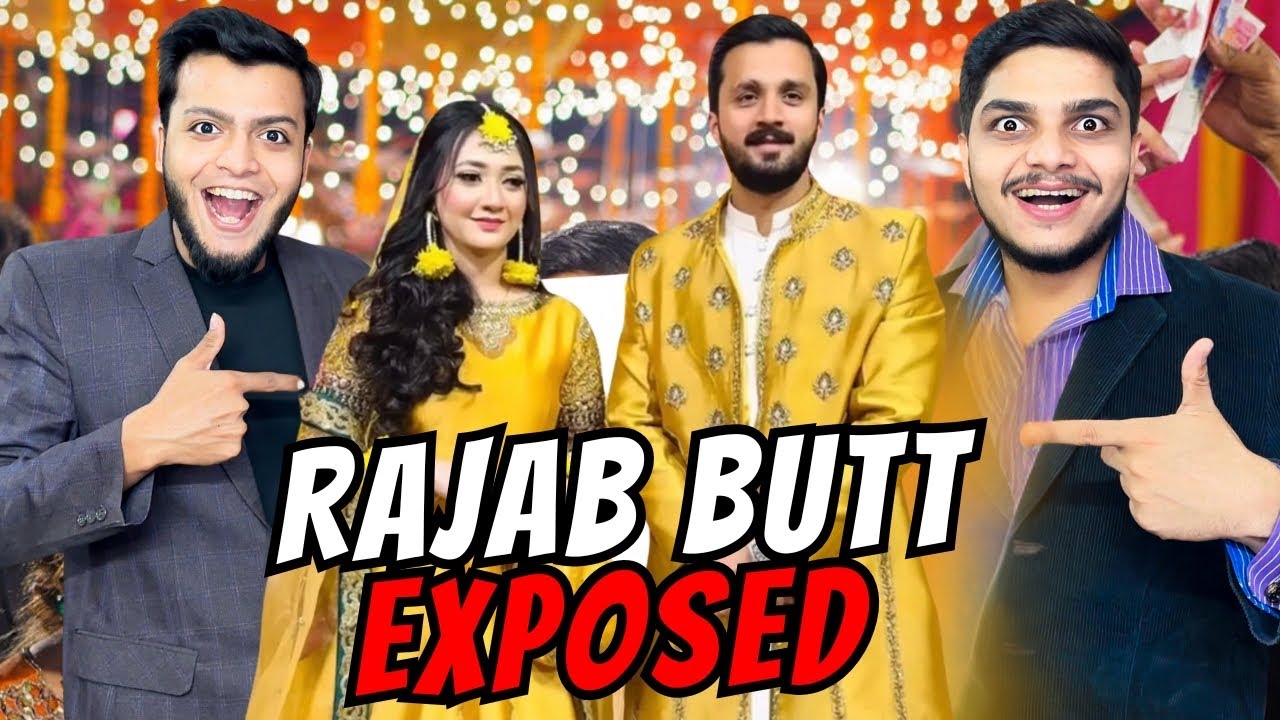 RAJAB BUTT KI SHAADI EXPOSED 😱😱 DOGLA BUTT ROASTED 🤬🤬😱