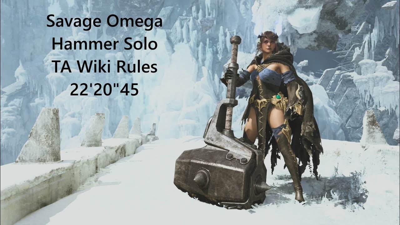 Savage Omega Hammer Solo TA Wiki Rules 22'20
