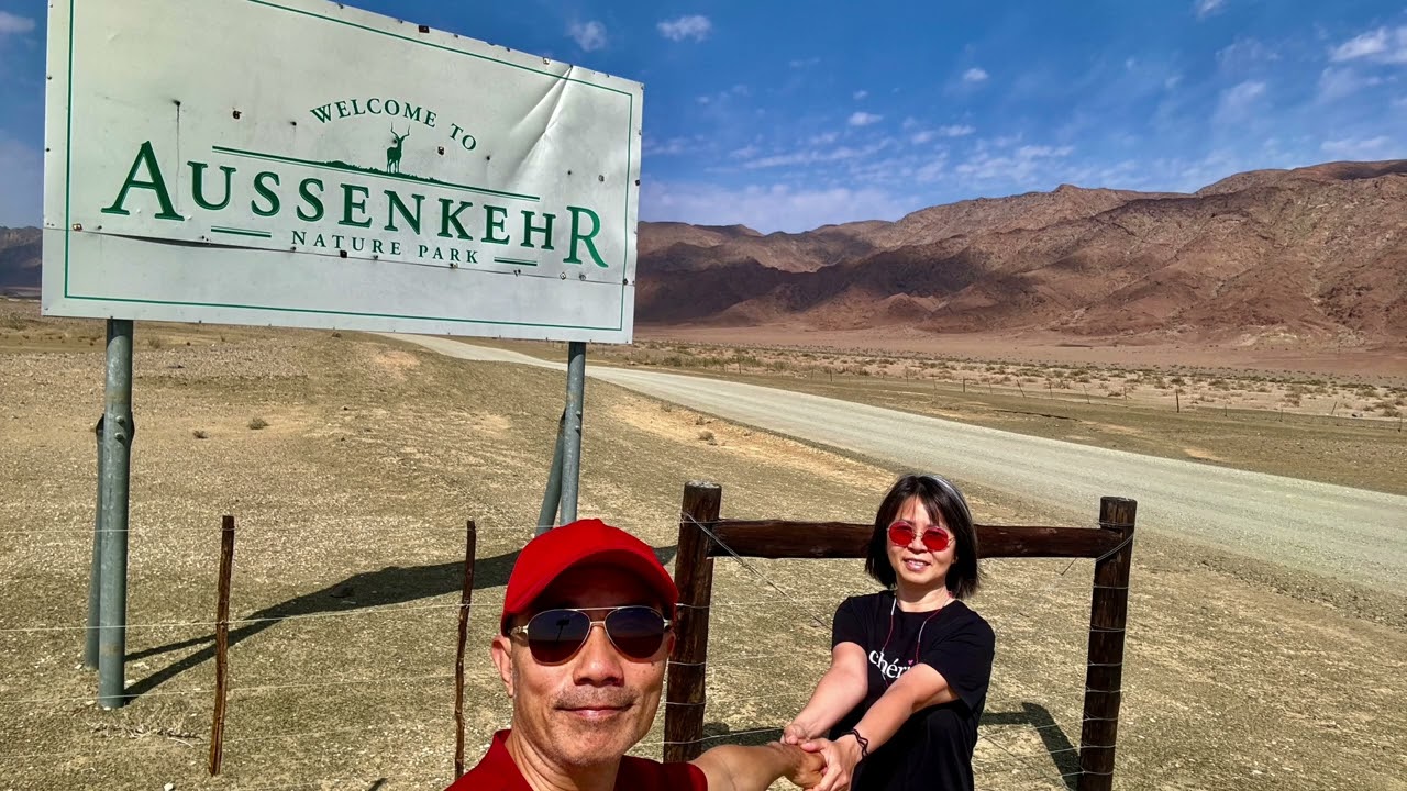 Scenic drive from Ai-Ais Hotspring to AUS