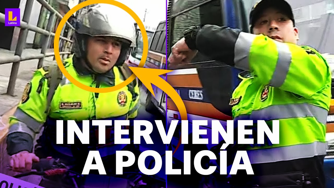 Policía fue intervenido por invadir ciclovía en SMP: 
