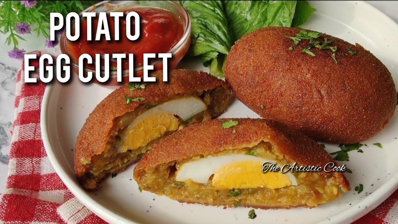 Egg Devil | Potato Egg Cutlet | Make and Freeze Snacks Ramadan Iftar Recipe | Kids Lunch Box Idea