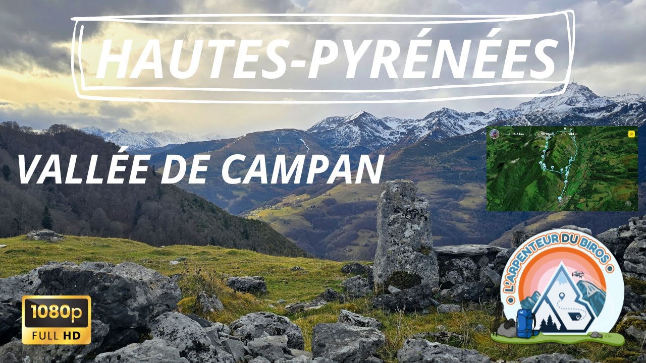 [TRACE EN PHOTO] Vallée de Campan - 21 DEC 2025 #pyrénées #hautespyrenees #hiking #mountains #nature