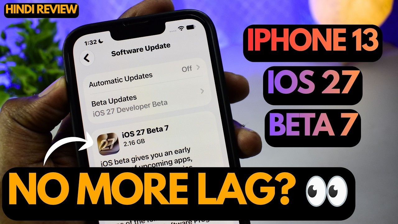 iPhone 13 iOS 27 Beta 7 Review 🔥 | WOW! UI Is Buttery Smooth! 😱 | Did iOS 27 Finally Fix It?