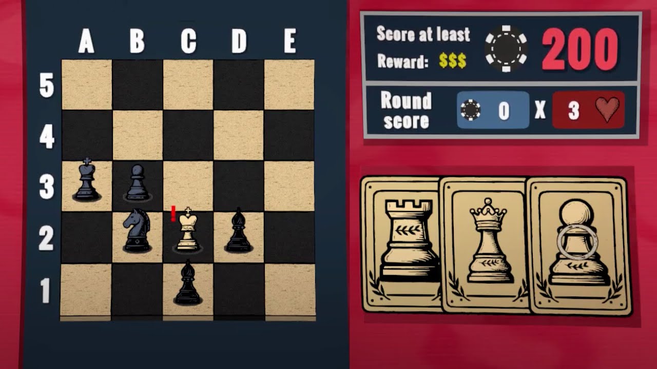 Chess puzzle balatrolike! Awesome genre combo 🤯 - Let's playtest CHARK