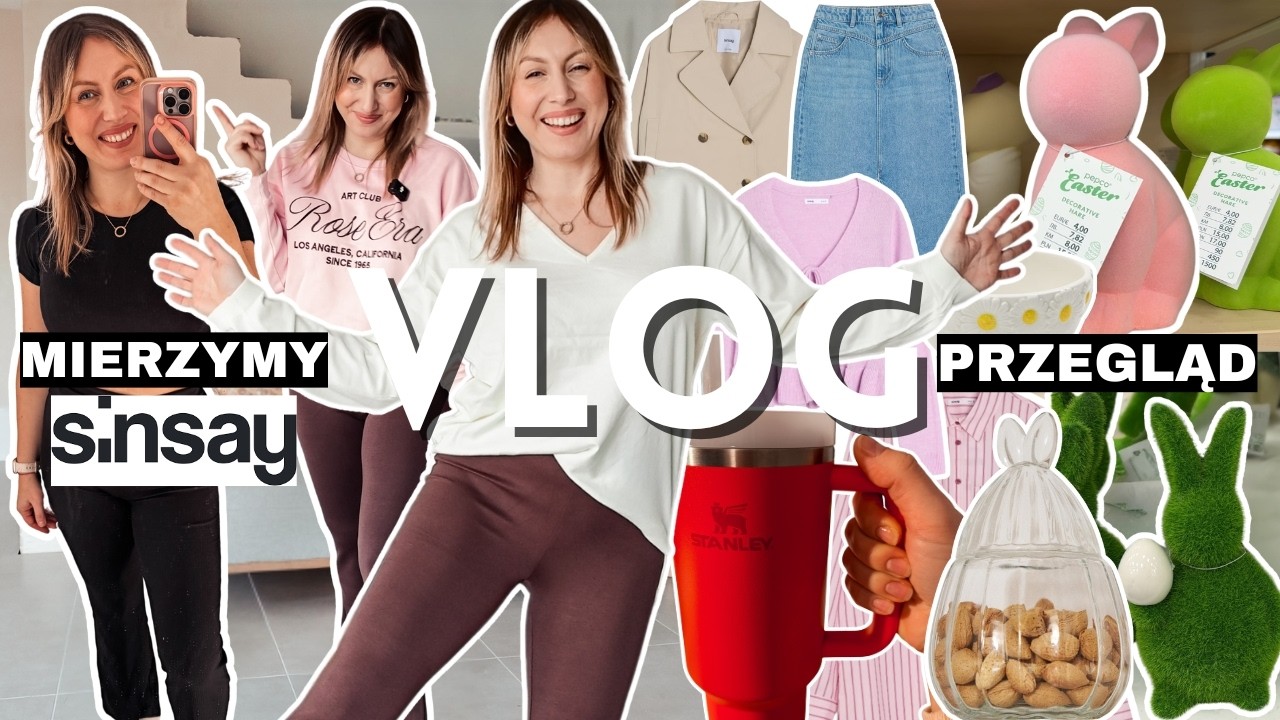Wiosna nadchodzi 🌸 Przegląd i mierzymy - Sinsay, Pepco | Zwierzątko 🙈 | Komplet idealne za 30zł! 🔥