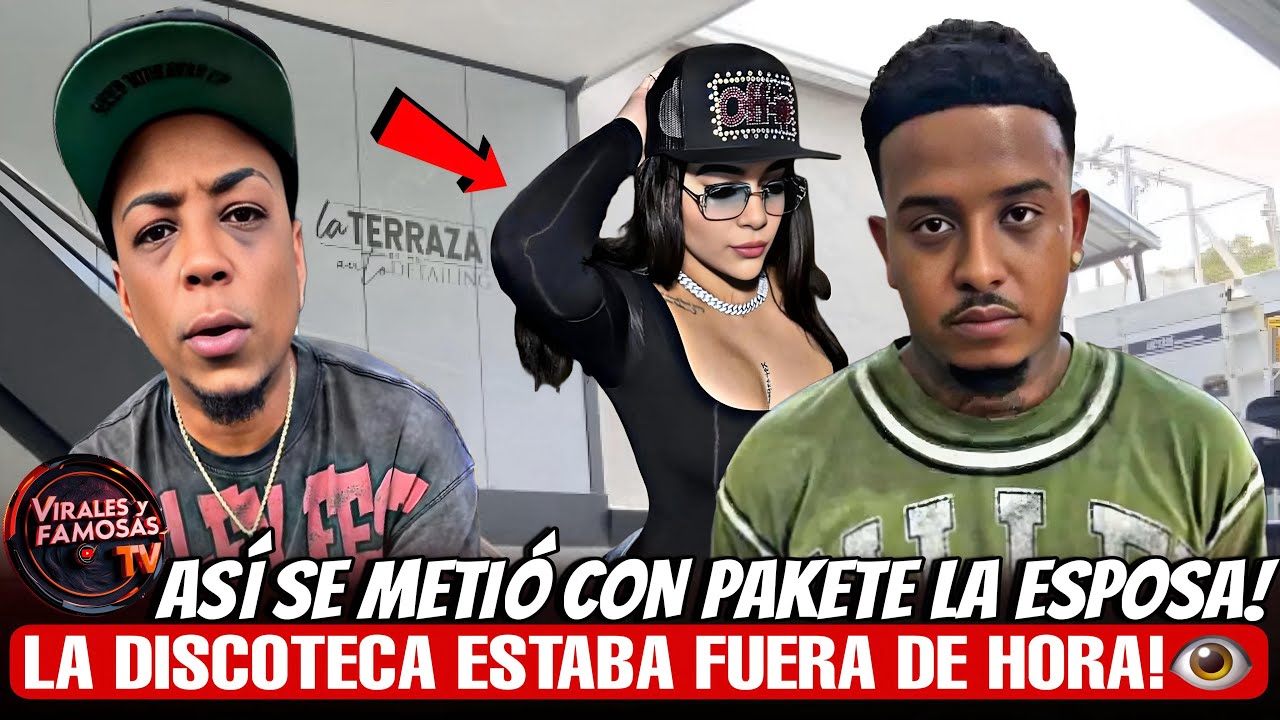 ASI SE METIO LA ESPOSA DE ZAZA RETRO CON ALEX PAKETE, LA DISCOTECA ESTABA FUERA DE HORARIO