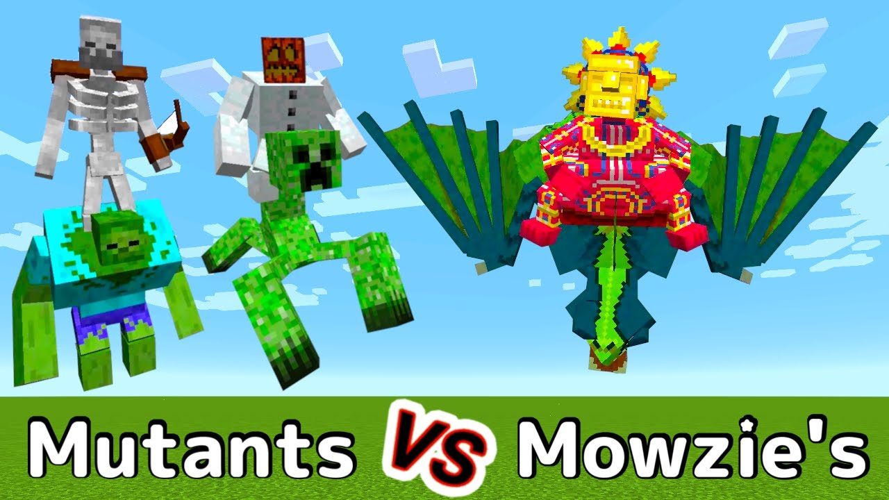 Flying Barako The Sun Chief | Mobs Riding Test | Mutant Monsters Vs. Mowzie's Monsters