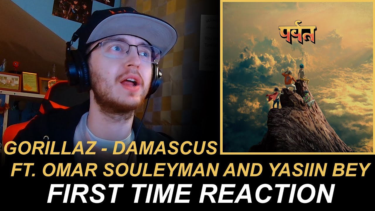 Gorillaz - Damascus feat. Omar Souleyman and Yasiin Bey (First Time Reaction)