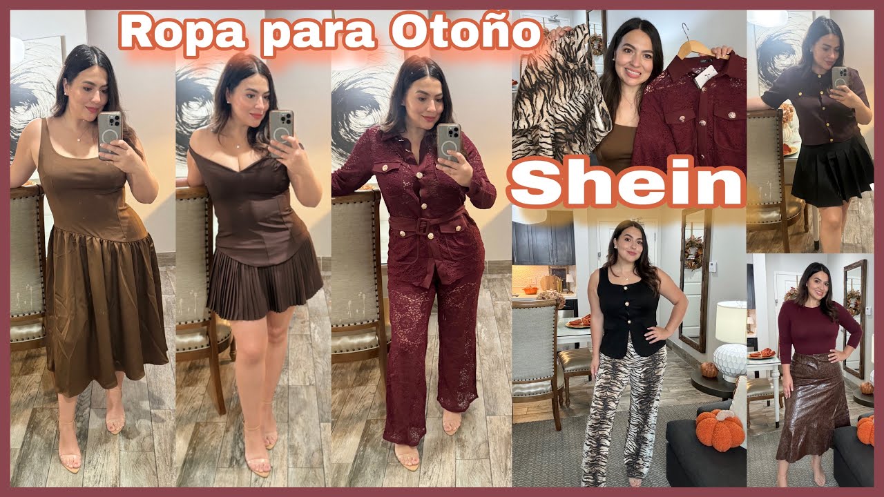 SHEIN 🍂 Ropa para Otoño,  2025 SHEIN FW Trends