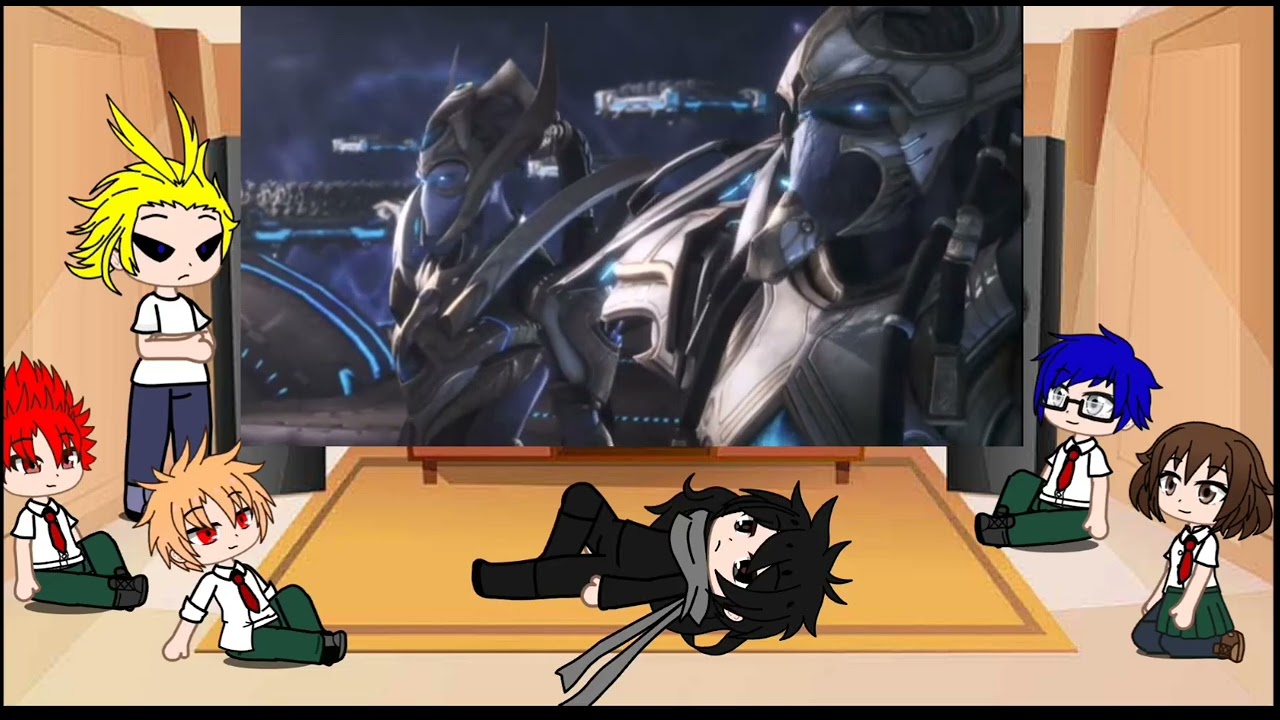 Глава3.1 Реакция МГА на StarCraft2/MHA react to StarCraft2 (Izuku/Jim Au)/gacha club