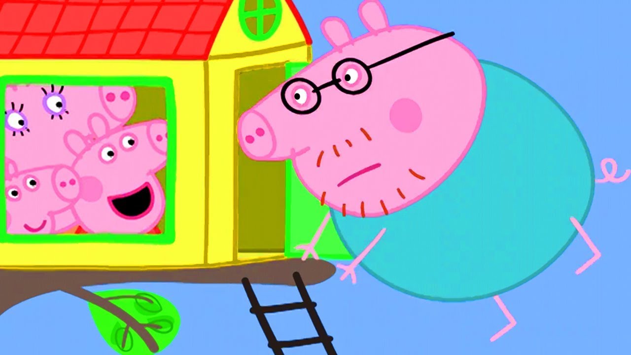 Peppa Pig in Hindi - The Tree House - हिंदी Kahaniya - Hindi Cartoons for Kids