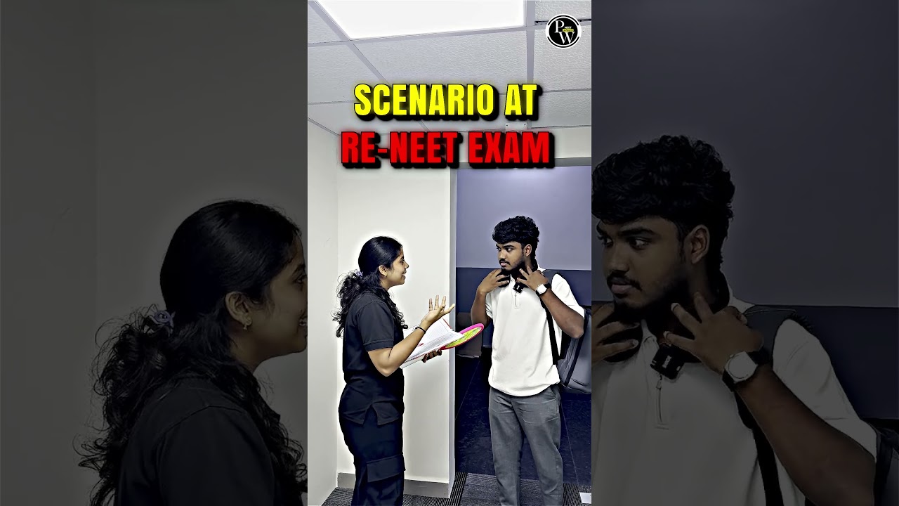 😭 RE-NEET Exam Center Dress Code Reality Check | Students Be Like...