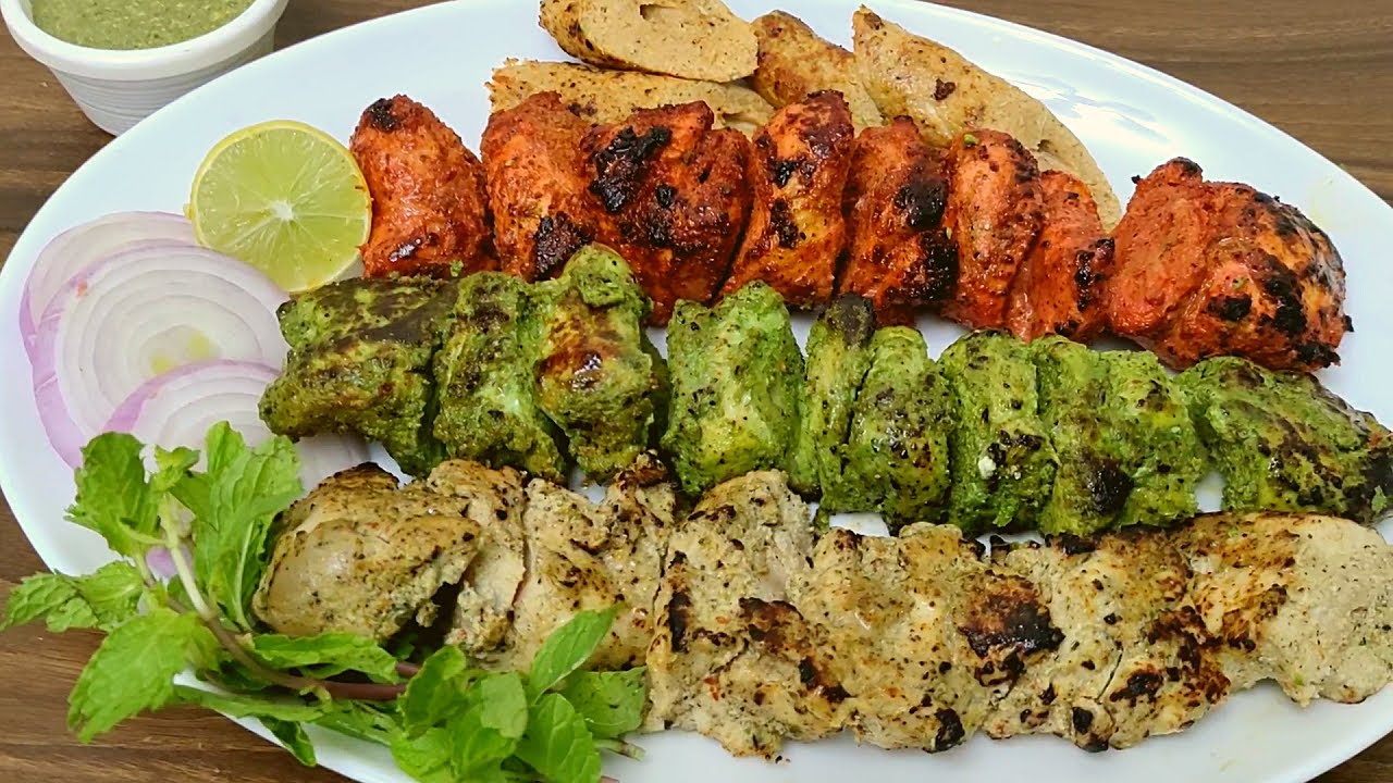 BBQ Chicken Platter| How to make Quick Chicken Party Platter at Home | बारबेक्यू चिकन