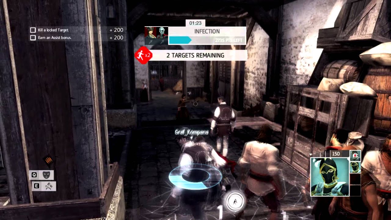Wolfpack Mode - Multiplayer- Assassin's Creed 4: Black Flag Gameplay