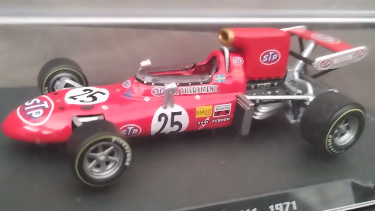 Ronnie Peterson March 711 Ford GP Itália F1 1971 1/43 Ixo  