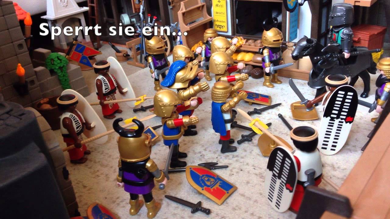 Playmobil Kampf um die Löwenritterburg