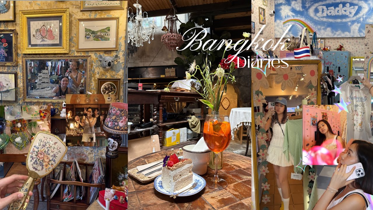 Bangkok aesthetics | Siam, Pride Parade 2025, Wallflowers Cafe, aesthetic slow travel