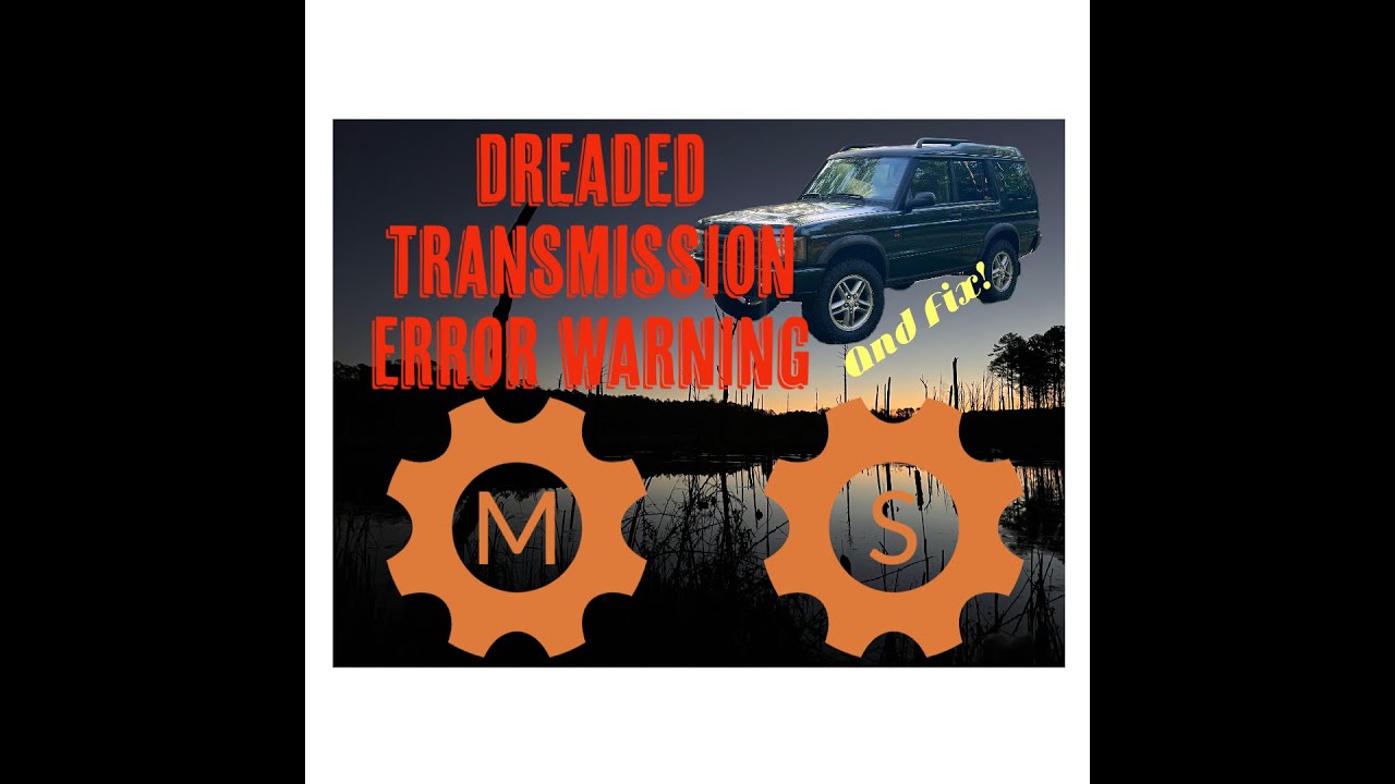 Land Rover Discovery 2 - Alarm and Transmission Mode Lights Flashing ("Limp Mode") Fix