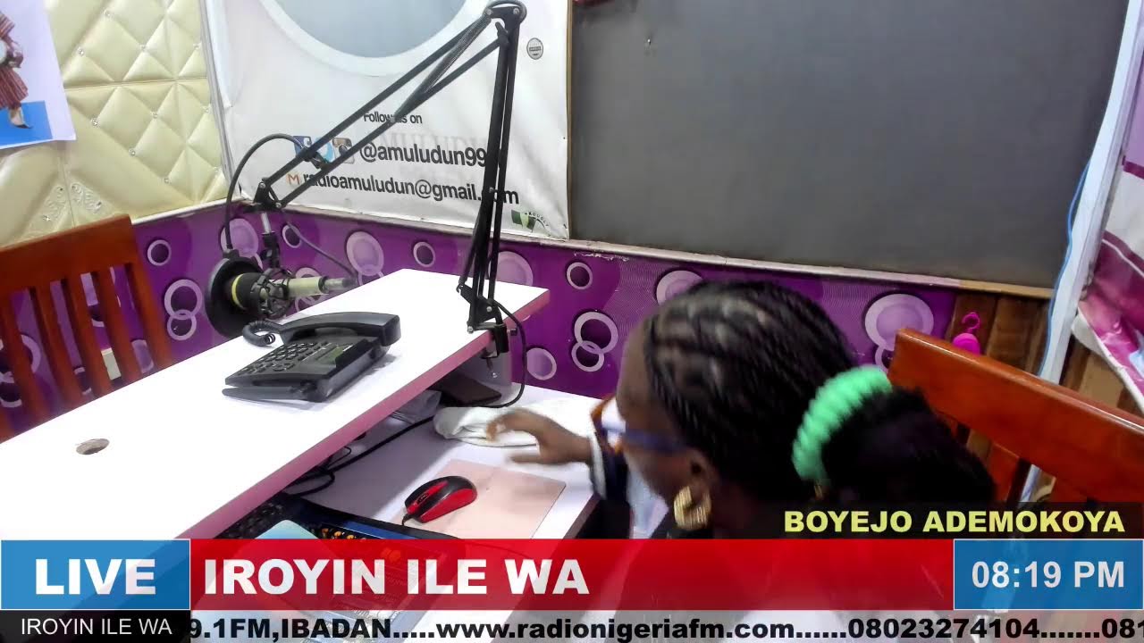 AMULUDUN 99.1 FM MONIYA IBADAN...O TA WON YO