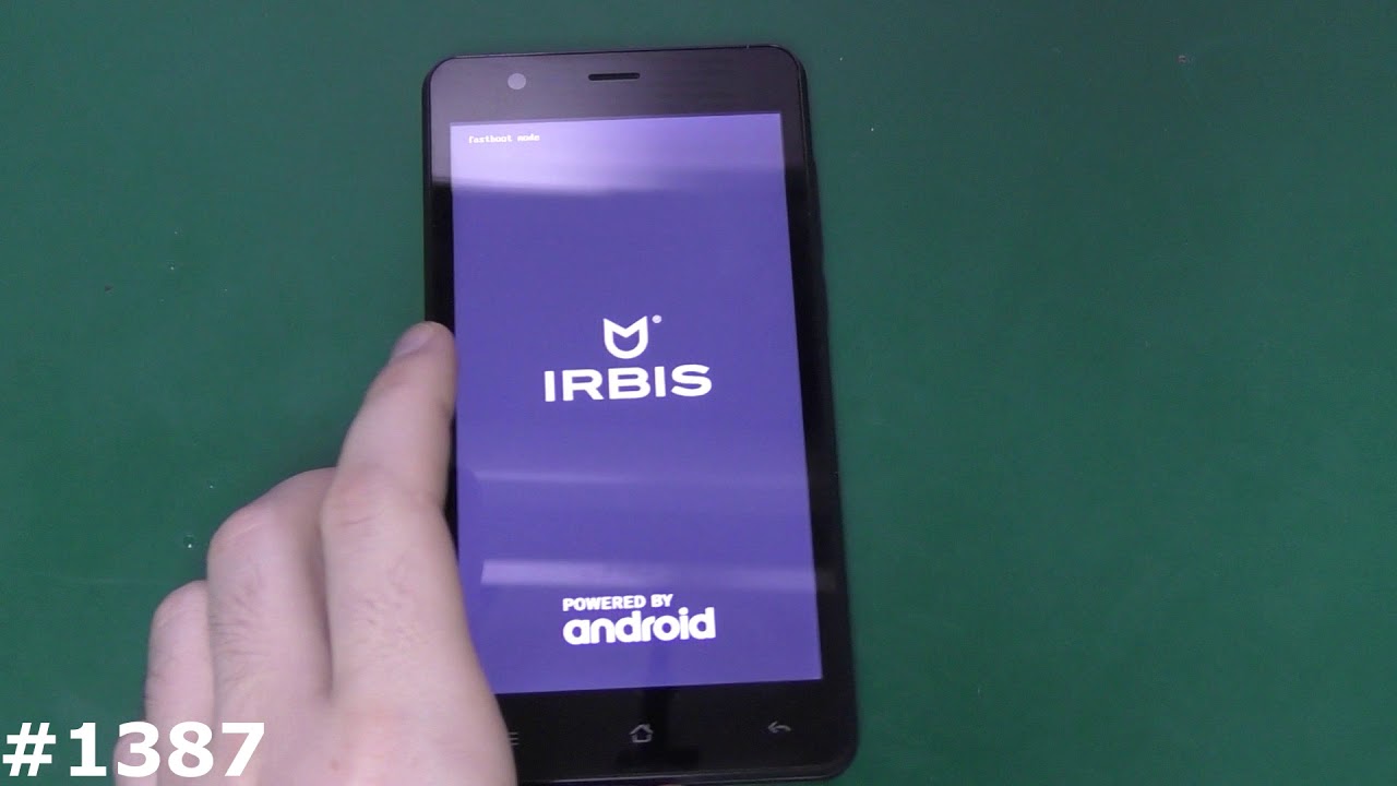 Прошивка, Разблокировка FRP аккаунта и Hard Reset Irbis SP510