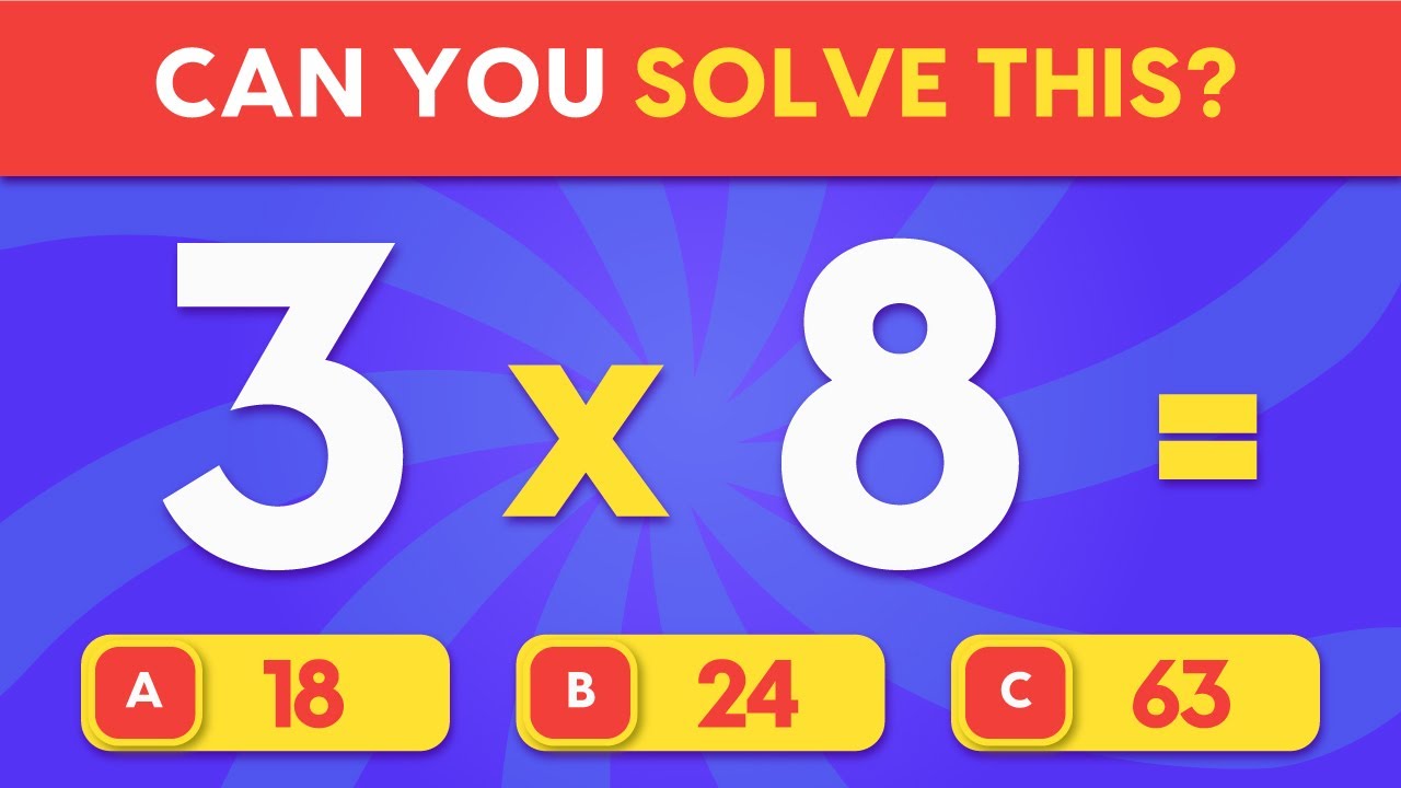 Times Tables Quiz | Multiplication Quiz | Can You Get a Perfect Score?