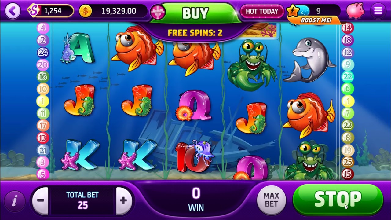 DEEP SEEK SLOT - Underwater ocean themed video slot machine - Slotomania Game