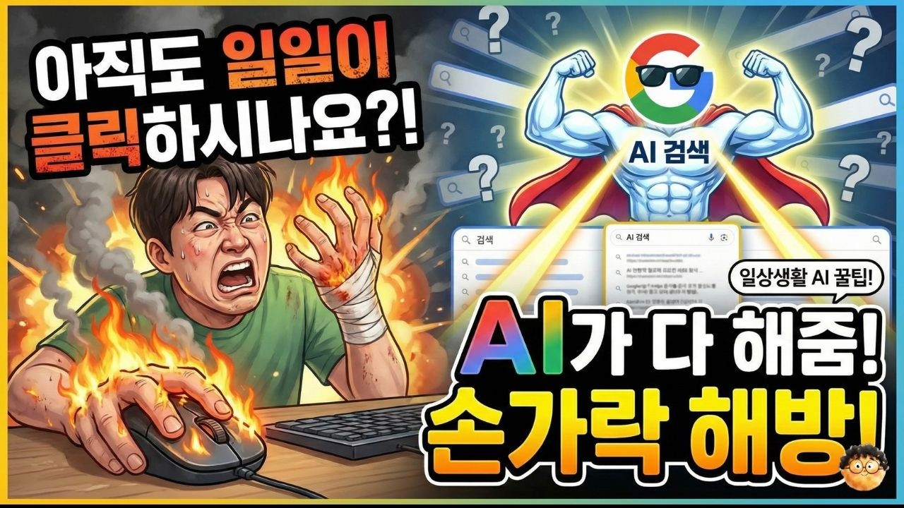 1편 : 검색 후 아직도 일일이 클릭하시나요? 구글 AI 검색으로 1시간 걸릴 거 1분 만에 끝내는 법