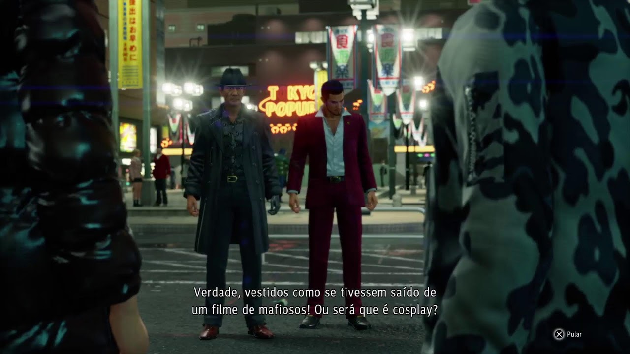 YAKUZA: Like a Dragon - LIVE #1 | Vinícius na área!