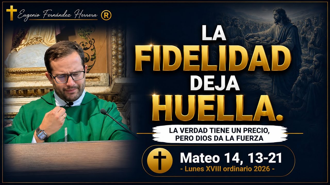 &iquest;Y si Dios quiere hacer mucho con lo poco que tienes? |Lunes XVIII Ordinario (Mt 14,13-21) 3/08/2026