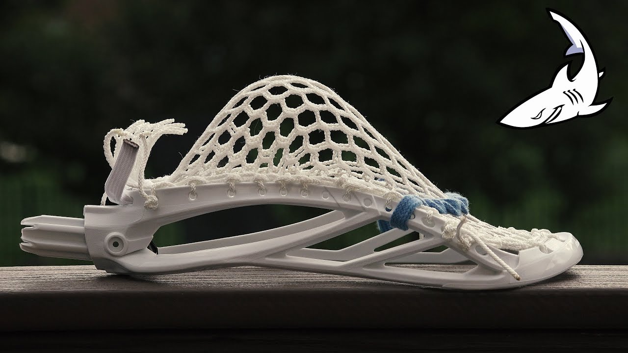 STX Duel 2 Lacrosse Head Stringing Tutorial