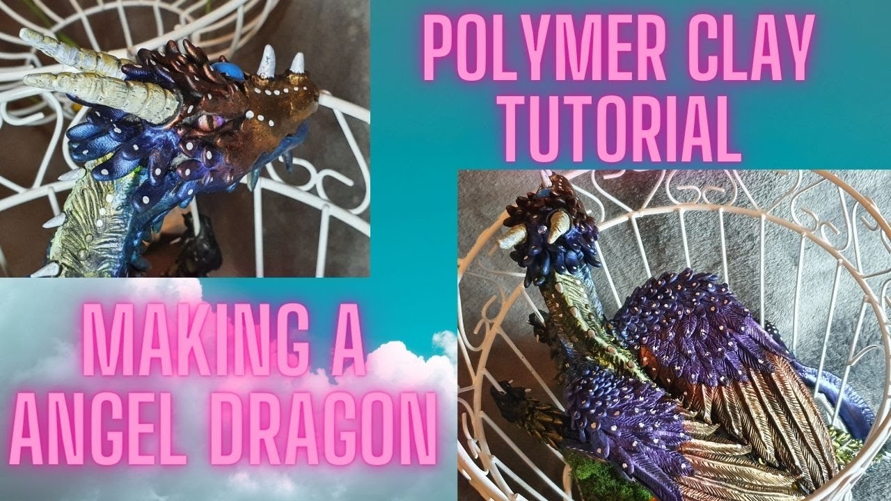 How To Make A Pet Angel Dragon | Polymer Clay Tutorial