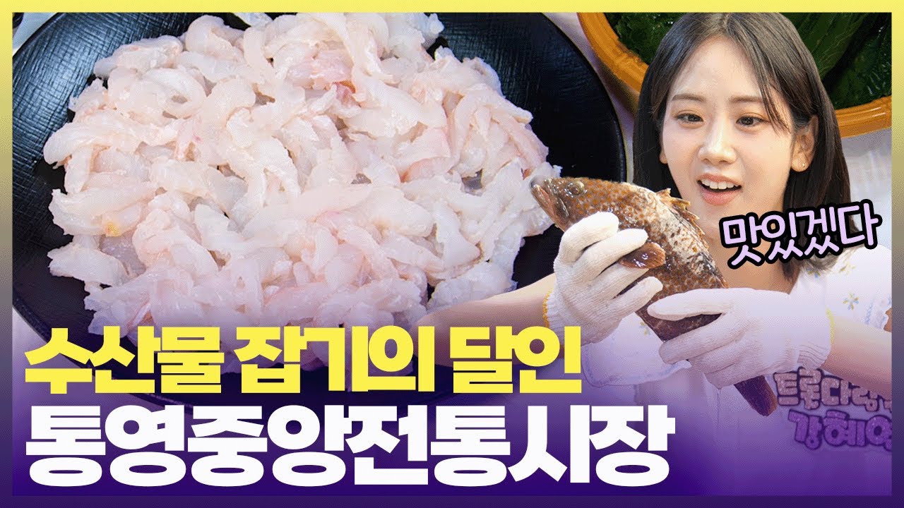 붉바리를 아시나요? 통영중앙전통시장 떠오르는 명물! [6시 내고향] | KBS 240919 방송