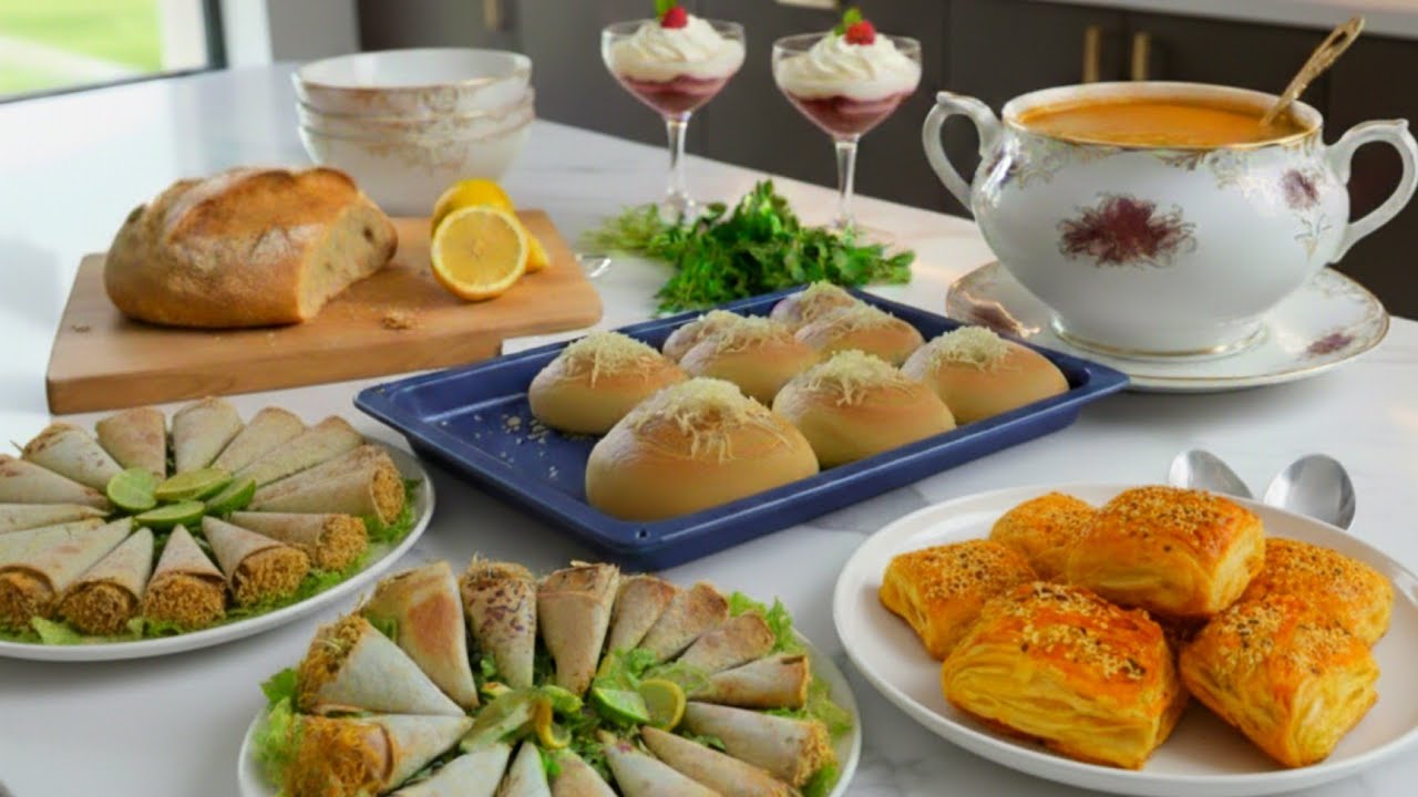 مملحات بعجينة المسمن رائعة لفطور رمضان شهية مقرمشة و البنة يا سلام