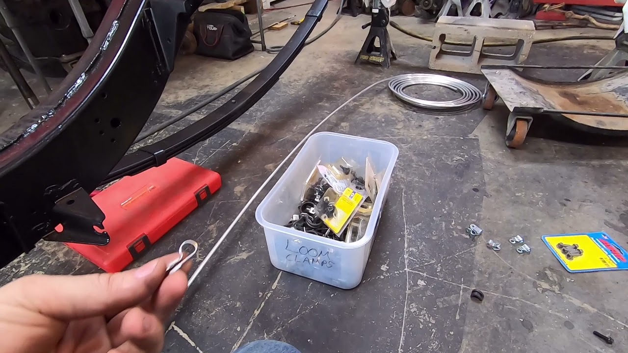 1955 Chevy Build Episode 38 Budget Fuel Line and Clamps