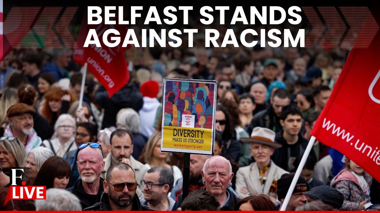 Belfast Protest LIVE: Belfast Residents Join Anti-Racism Protest After Anti-Immigration Violence