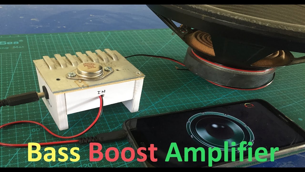 DIY Ultra Deep Bass Amplifier || Loud and Clear Speaker - Ver 4
