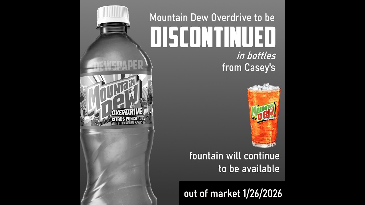 drink  review of  Mountain  DEW   Over driver