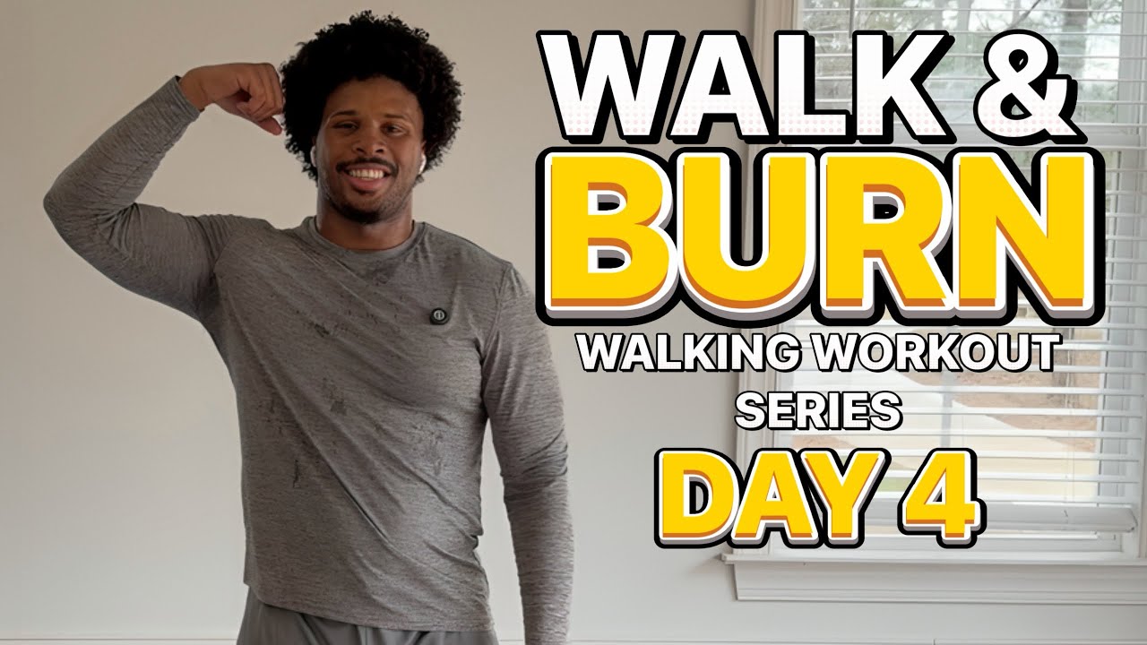 Серия тренировок «Ходьба и сжигание жира» — День 4 | 15-минутная ходьба для сжигания жира (без об...
