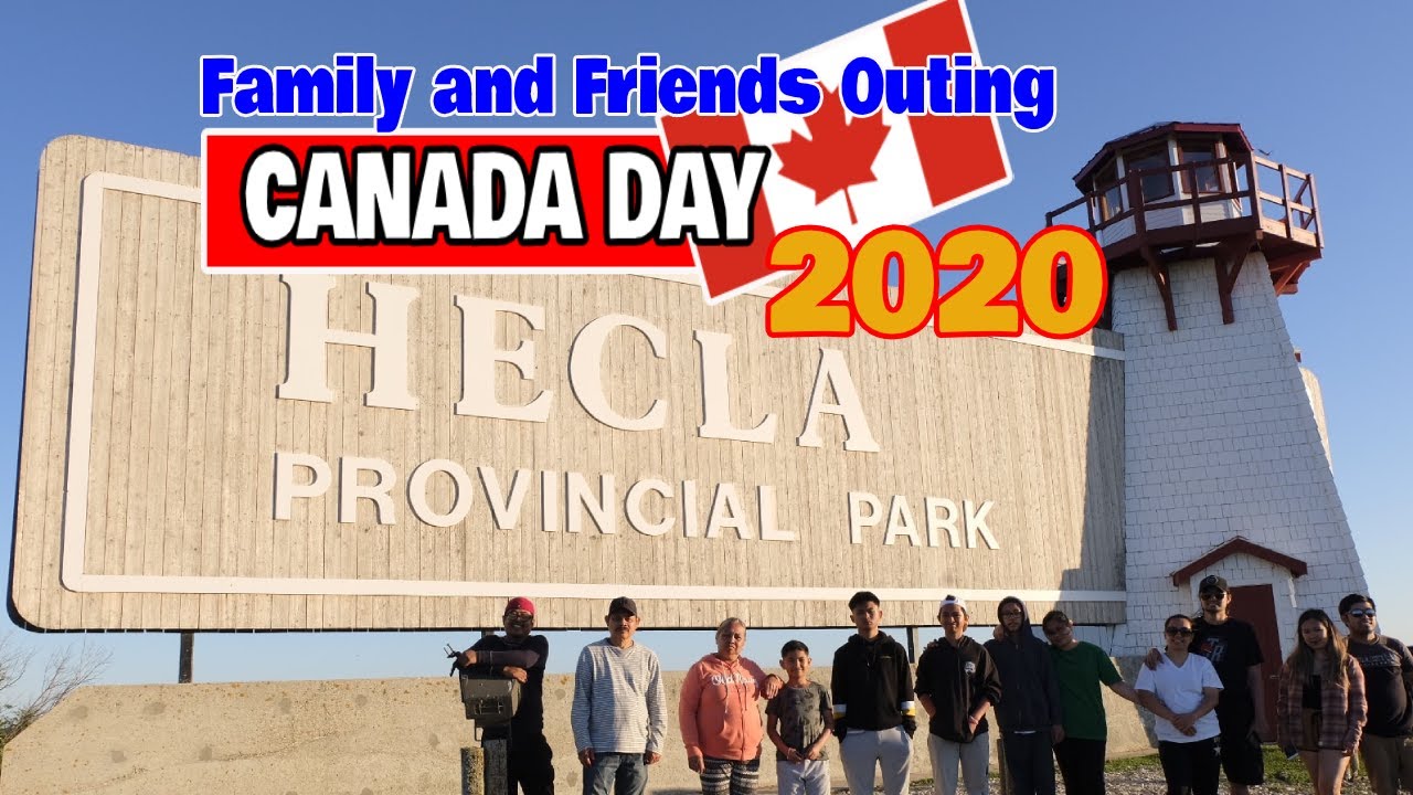HECLA PROVINCIAL PARK WITH FAMILY, FRIENDS AND WORKMATES || CANADA DAY OUT || BISDAK AND FRIENDS