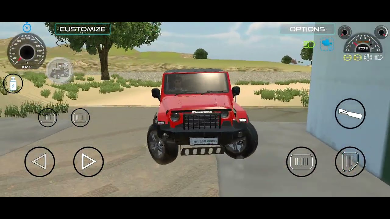 Thar driving 3d game #mahaindrathar #viralvideos #caraccessories #gaming #subscribe #trendingshorts 