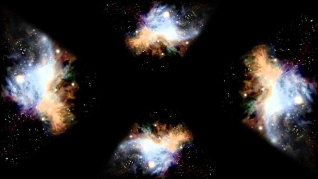 Hubble Space Images, Holographic Animation For Use With HoloQuad Pyramid Hologram MMD