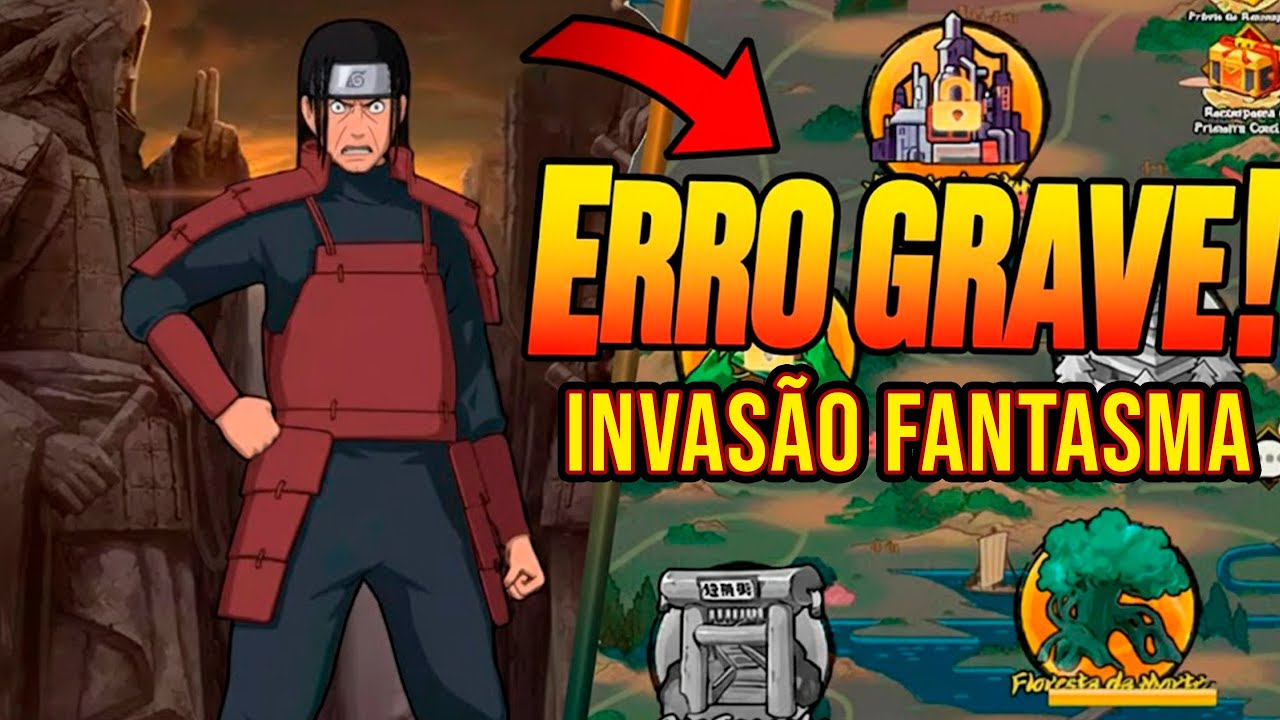 PARA DE ERRAR! SISTEMA INVASAO FANTASMA! #heroininja
