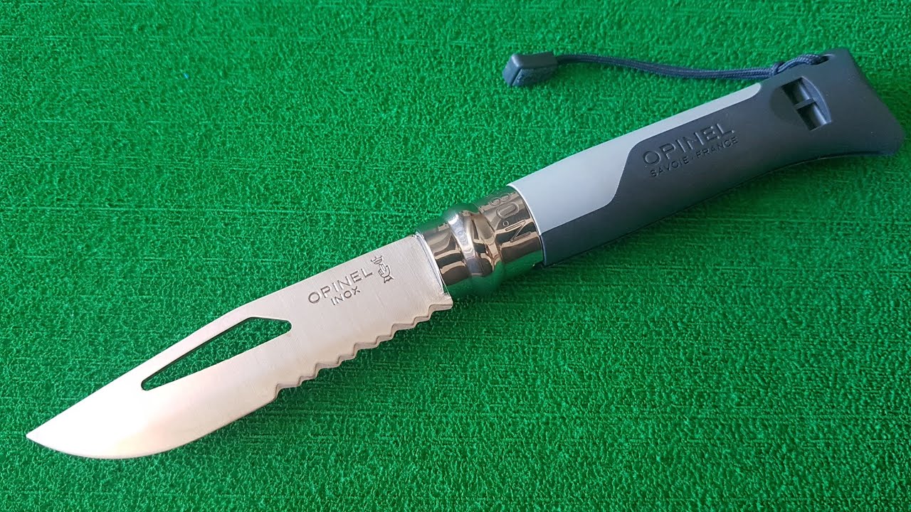 Opinel N°8 Outdoor a escena: Diseñada para ser inmune a los elementos.