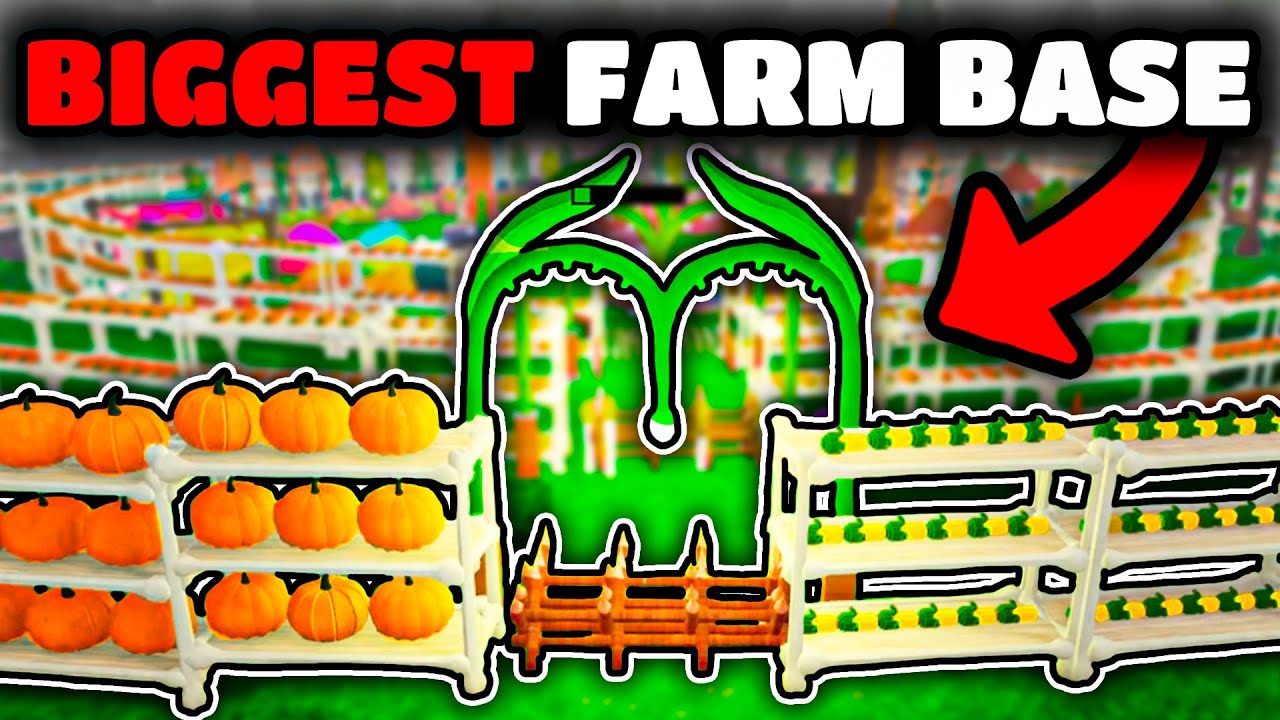 I Built the BIGGEST FARM BASE in 99 Nights in the Forest!