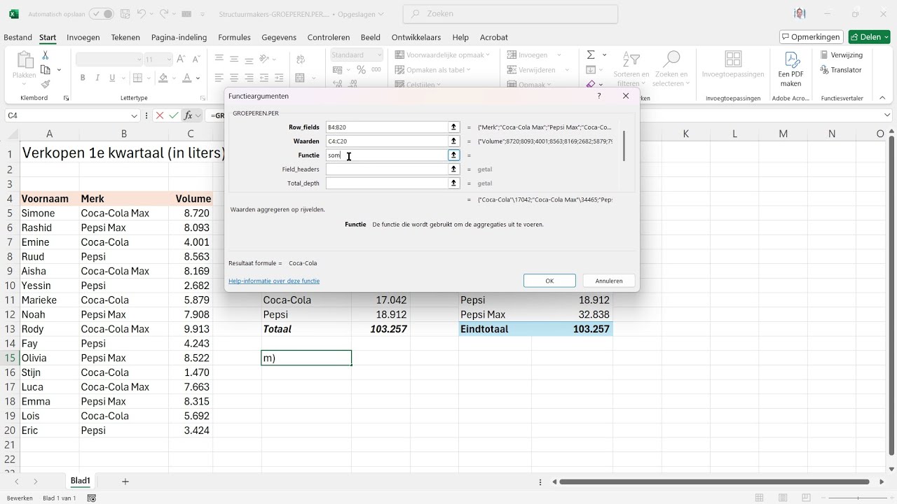 GROEPEREN.PER in Excel