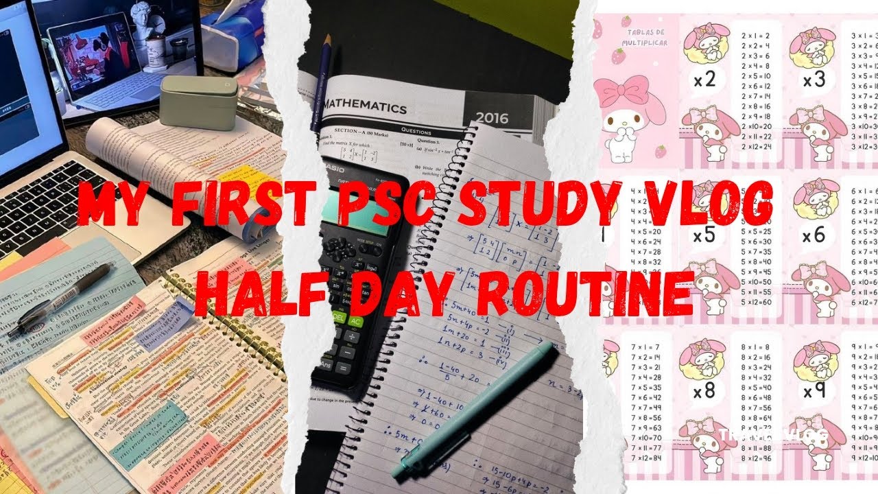 Half Day in My Life | @her.psc.diaries &ndash; PSC Beginner Journey