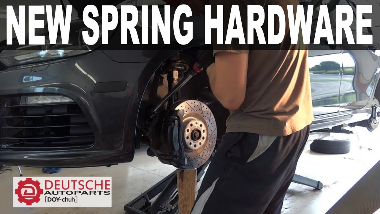 Deutsche Auto Parts MK6 Spring Installation Kit!  ShopDAP Hardware!