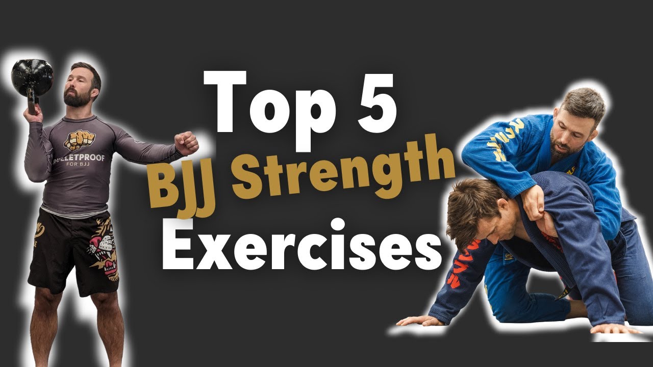 The Best Strength Exercises For BJJ. Here's our Top 5 with TUTORIALS