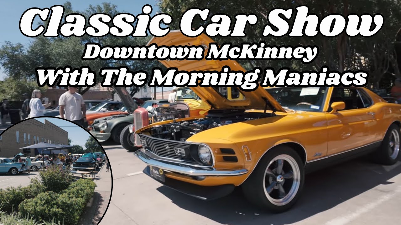 Texas Hot Rodding | McKinney Car Show | 4k